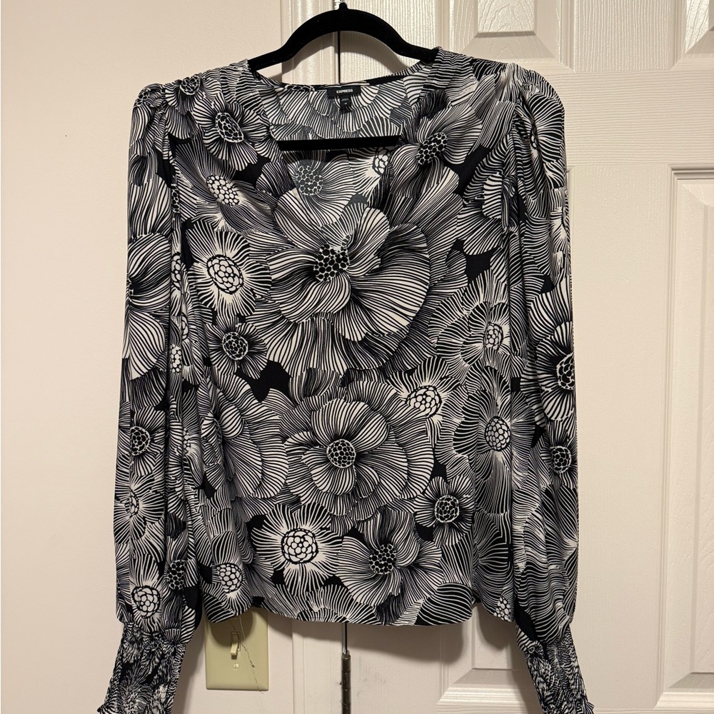 Express Satin Blouse - Size M